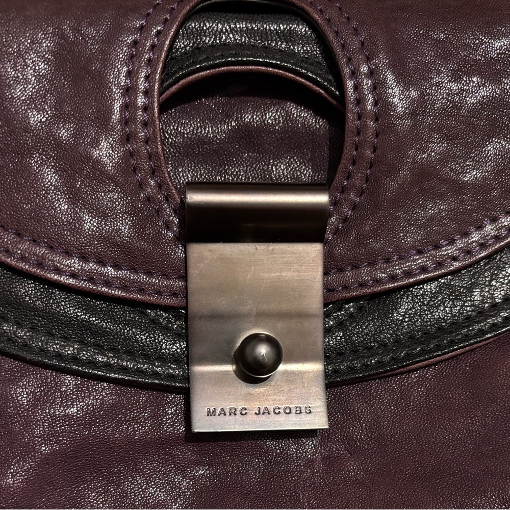 94 | 🍁🍁Marc Jacobs Daydream Eugenie Honeydew Clutch in Dark Purple - Picture 3 of 7